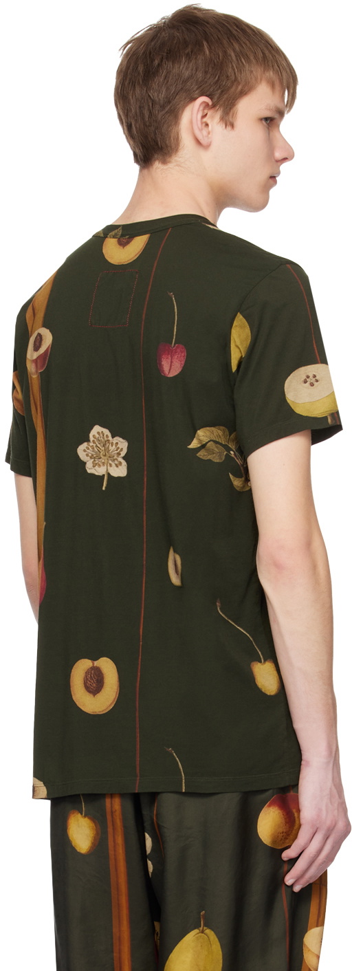 UMA WANG Green Joseph T-Shirt