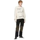 Enfants Riches Deprimes Off-White Kick The Tragedy Long Sleeve T-Shirt