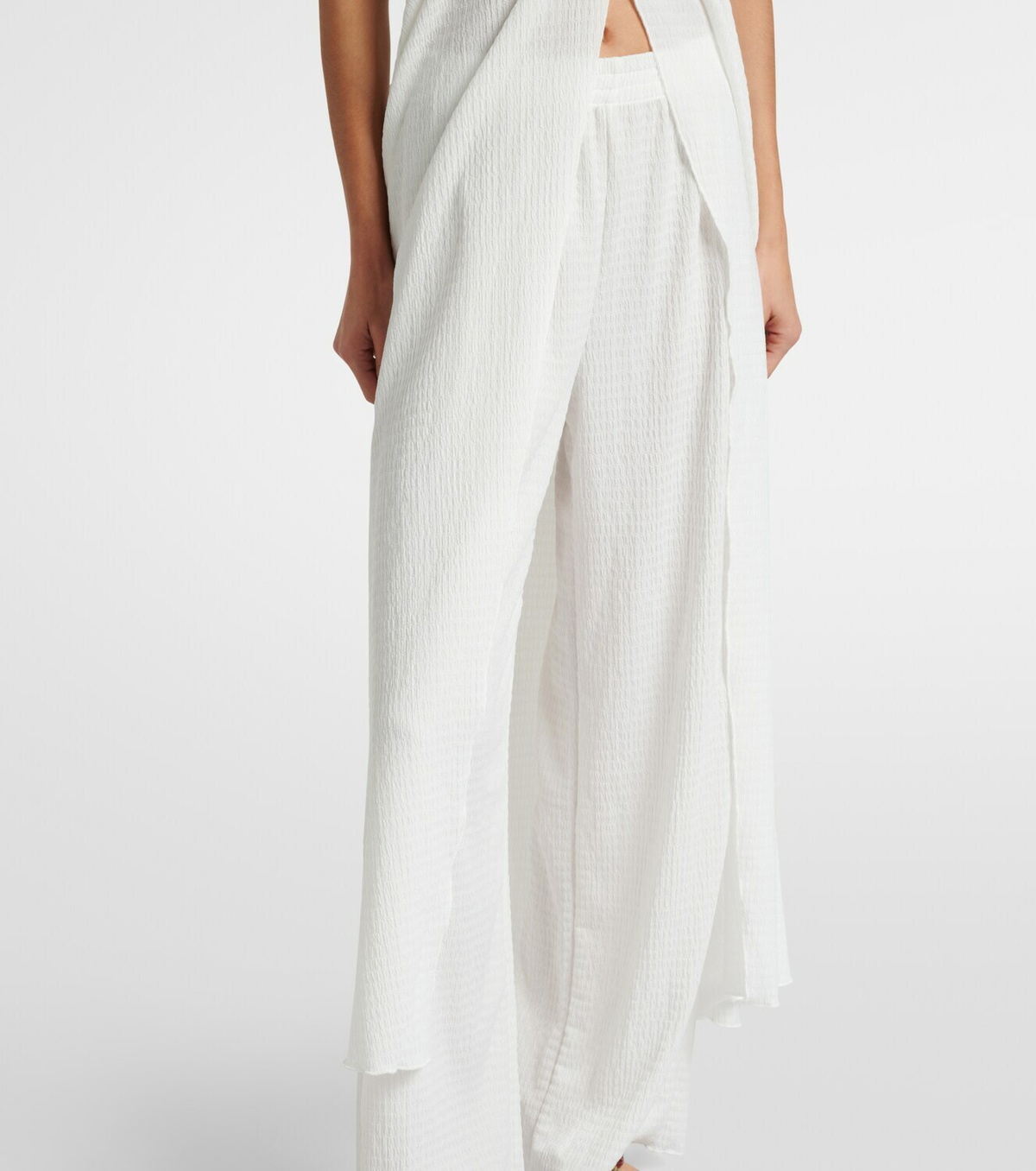 Jade Swim Stella sheer halterneck maxi dress