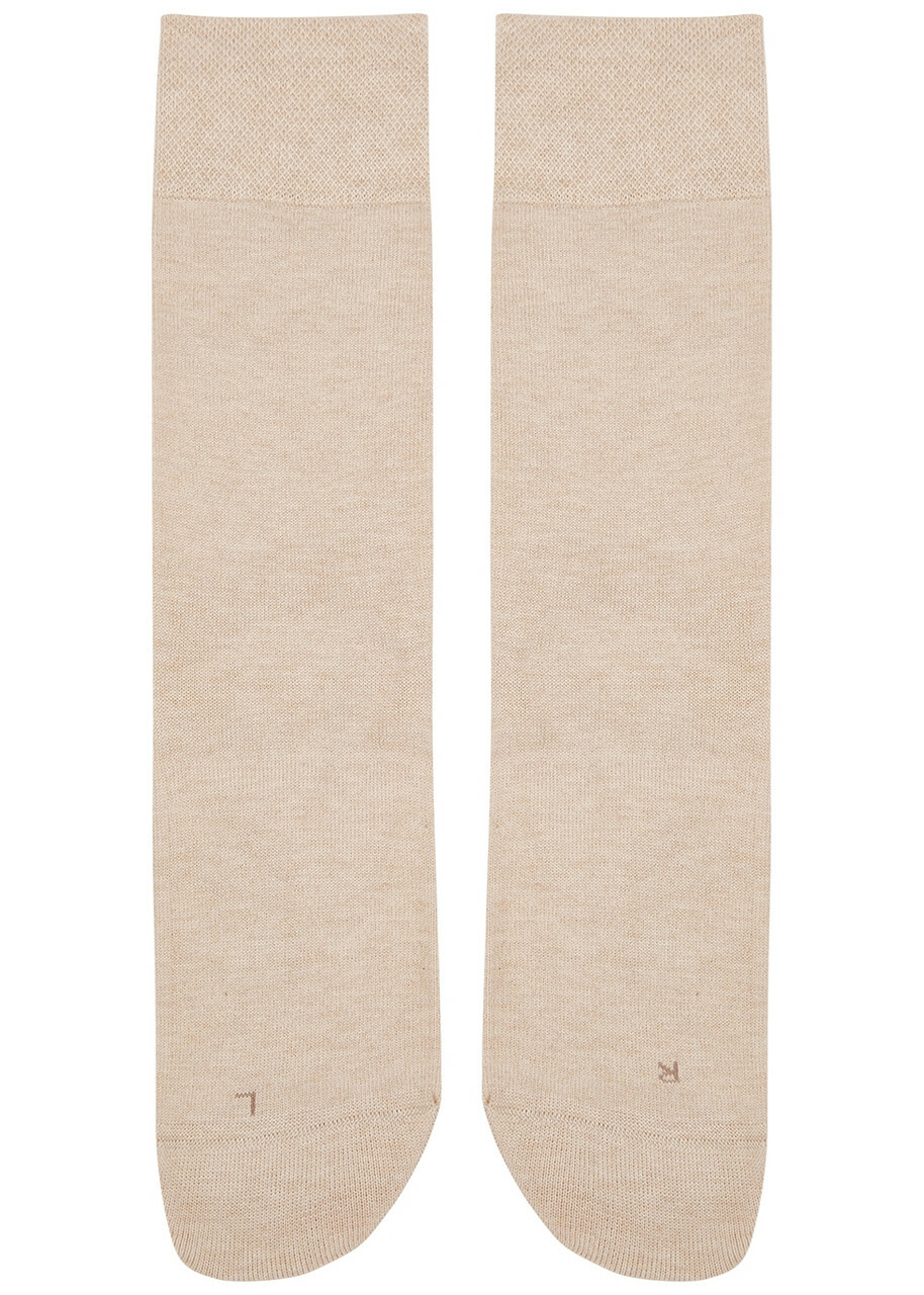 Falke Sensitive London Stretch Cotton Socks Sand