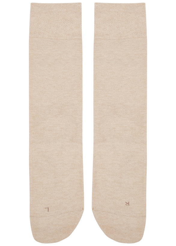 Photo: Falke Sensitive London Stretch Cotton Socks Sand