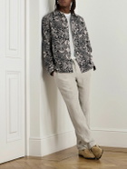 A Kind Of Guise - Tapered Linen Trousers - Neutrals