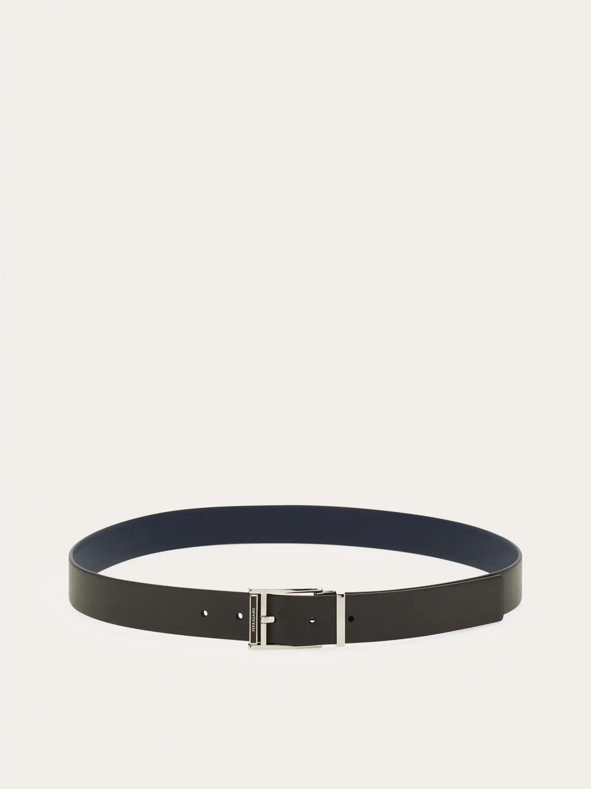 Ferragamo Mens Reversible and adjustable belt in Brown