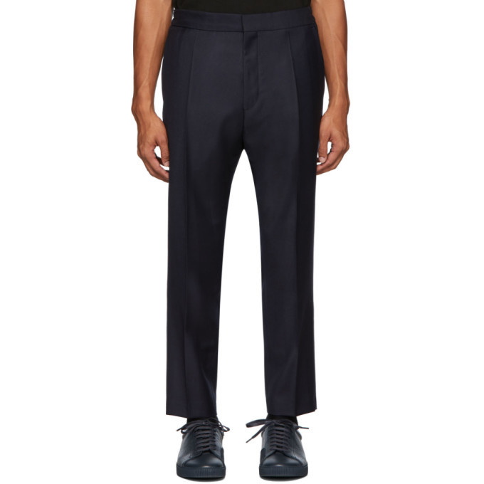 Photo: Hugo Navy Cashmere Harlys Trousers