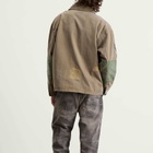 Mastercraft Union Men's Shuri Herringbone Overshirt in Green