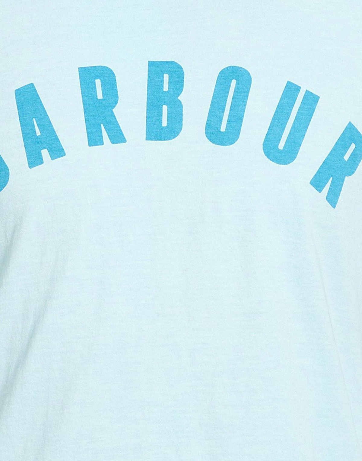 Barbour Mens T-shirt in Sky blue