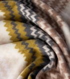Missoni Humbert fringed wool-blend throw