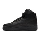 Nike Black Air Force 1 High 07 Sneakers