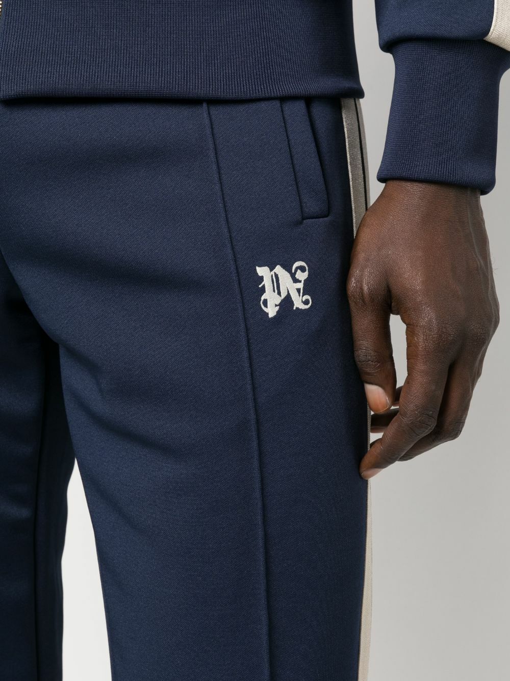Palm Angels Blue Denim Trousers main image 0