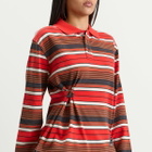 Damson Madder Women's Noah Cinch Rugby Top in Red
