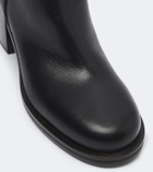 Brunello Cucinelli Monili leather knee-high boots