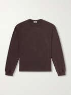 AGOLDE - Asha Cotton-Jersey T-Shirt - Brown