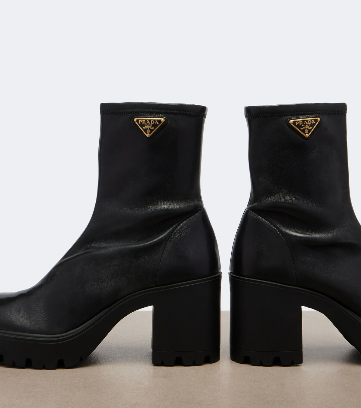 Prada Leather ankle boots
