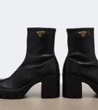 Prada Leather ankle boots