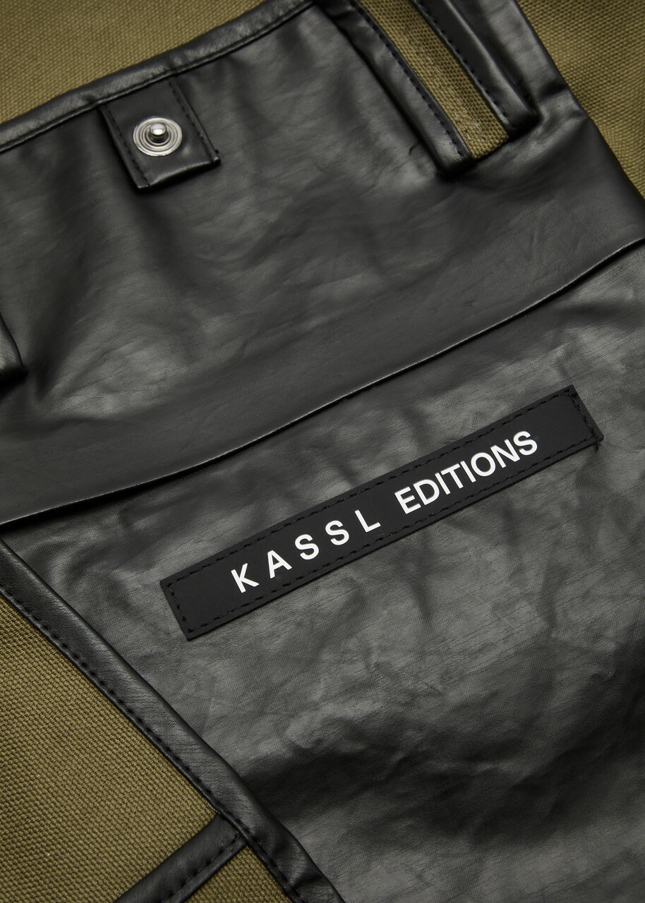 Kassl Editions Canvas Tote - Khaki - One Size