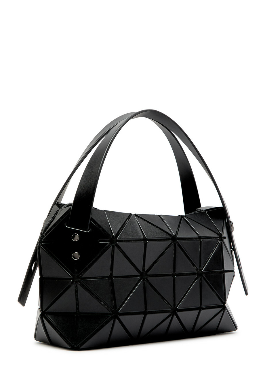 Issey Miyake Boston Small Faux Leather top Handle bag - Black - One Size