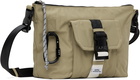 A.P.C. Khaki Trek Satchel Bag