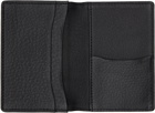 YOHJI YAMAMOTO Black Leather Card Holder