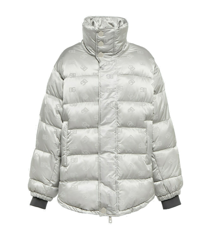 Photo: Dolce&Gabbana - DG nylon puffer jacket