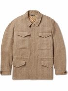 Richard James - Herringbone Alpaca Field Jacket - Neutrals