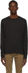 rag & bone Black Classic Long Sleeve T-Shirt