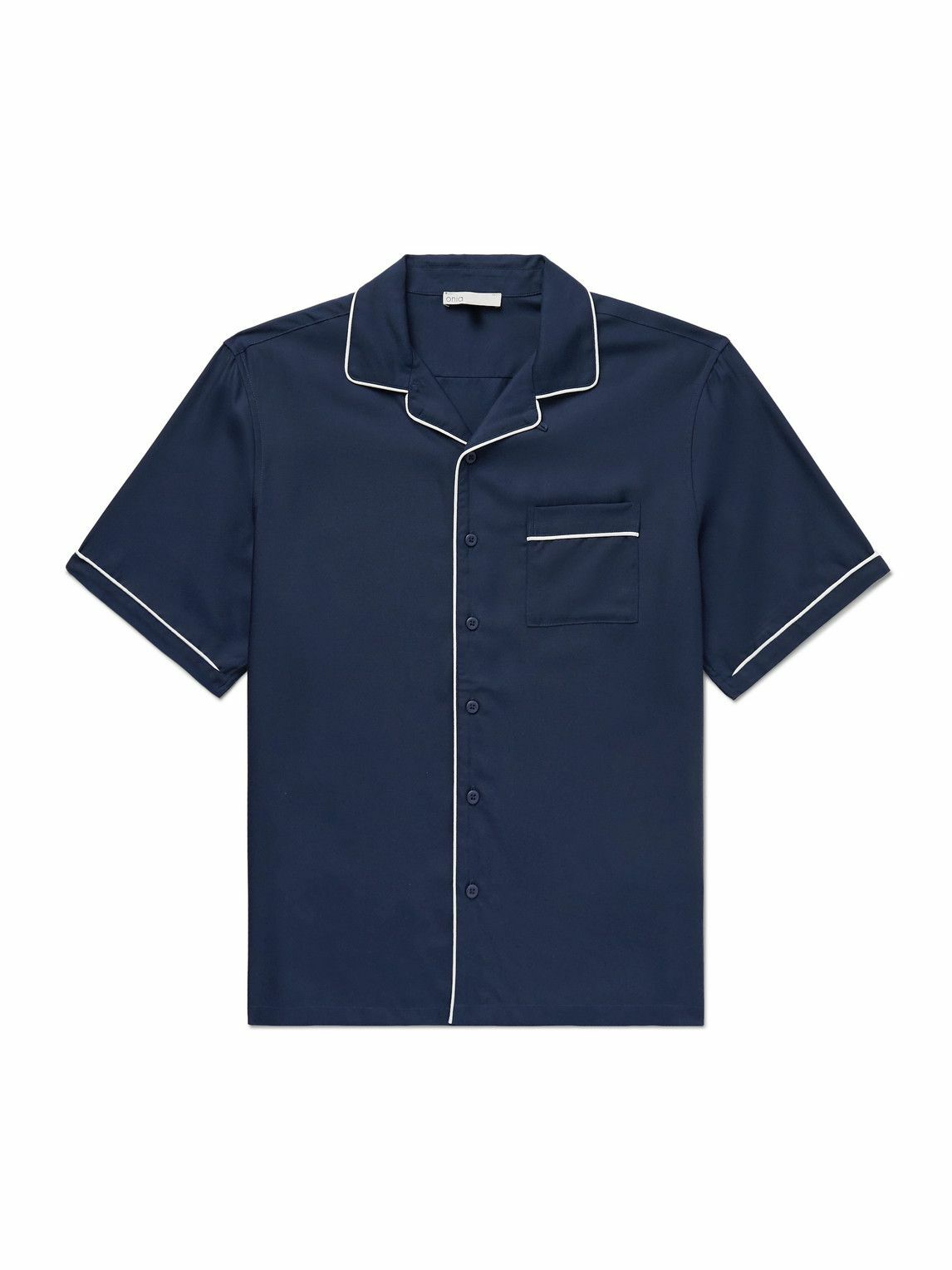 Onia - Vacation Convertible-Collar TENCEL™ Lyocell Shirt - Blue