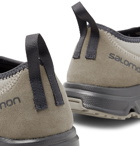 Salomon - RX Snow Moc Advanced Ripstop, Suede and Rubber Sneakers - Neutrals