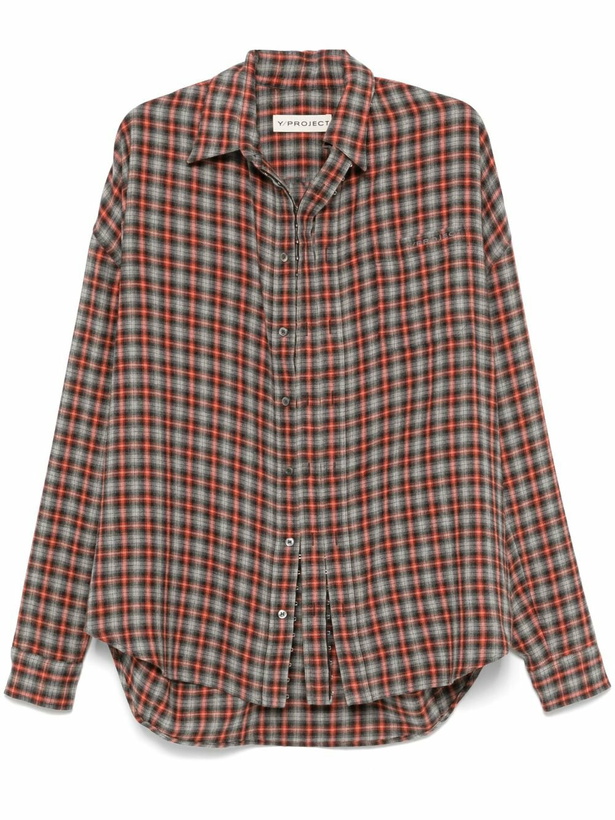 Photo: Y/Project Checked Shirt