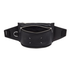 Maison Margiela Black Small 4 Stitch Belt Bag