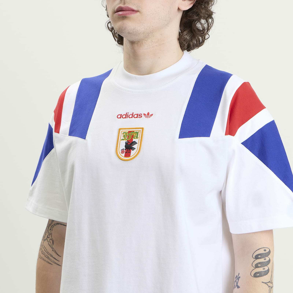 Adidas Men's JFA EQT T-Shirt in White