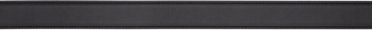 Versace Black 'La Medusa' Leather 3 CM Belt