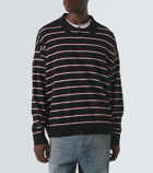 Loewe Striped cotton polo sweater