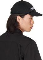 Off-White Black Drill Logo Bookish Cap