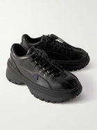 Burberry - Leather Sneakers - Black