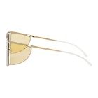 Helmut Lang Gold and Yellow Mykita Edition HL002 Sunglasses