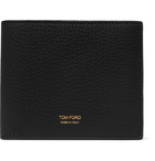 TOM FORD - Full-Grain Leather Billfold Wallet - Men - Black