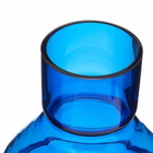Raawii Relae Small Vase in Aquamarine Blue