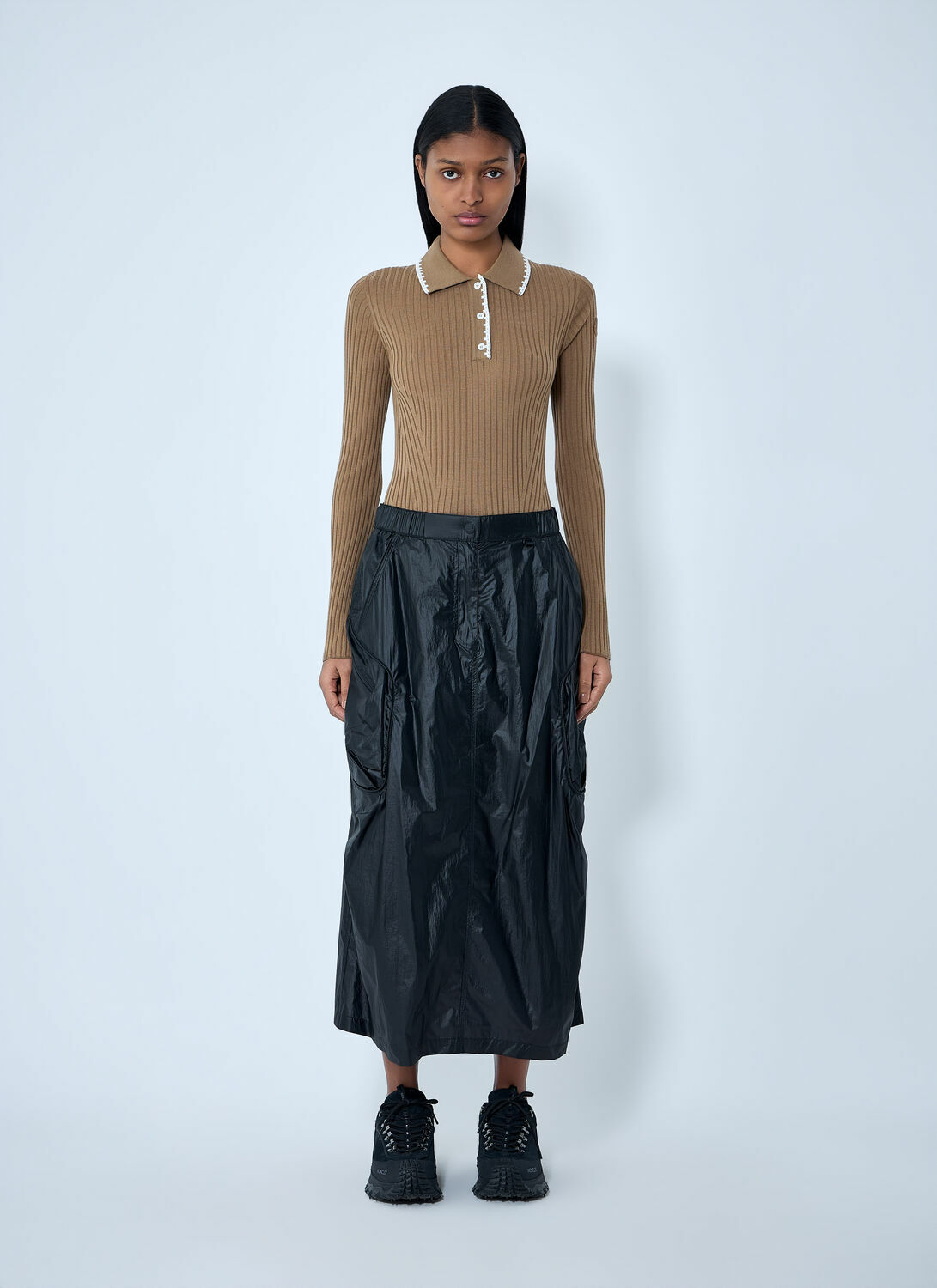 Moncler Technical Midi Skirt