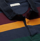 Etro - Logo-Embroidered Striped Cotton-Jersey Polo Shirt - Multi
