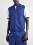 Brunello Cucinelli - Logo-Appliquéd Tech-Shell Gilet - Blue