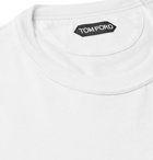 TOM FORD - Cotton-Jersey T-Shirt - White