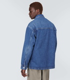 Ami Paris Ami de Cœur denim overshirt