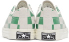 Converse Green & Grey Warped Board Sneakers