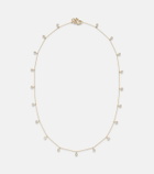Sophie Bille Brahe Lou Of The Valley 18kt gold necklace with diamonds