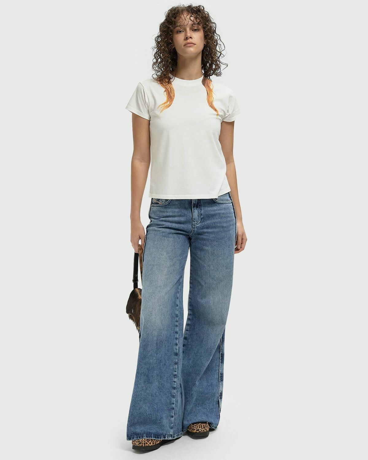 Maison Margiela MM6 T-SHIRT White Womens Shortsleefe