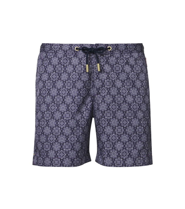 Photo: Orlebar Brown Bulldog printed swim trunks
