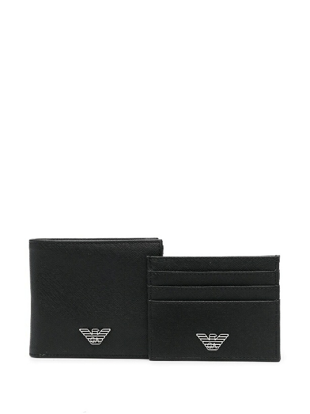 Photo: EMPORIO ARMANI - Wallet And Credit Card Case Gift Box