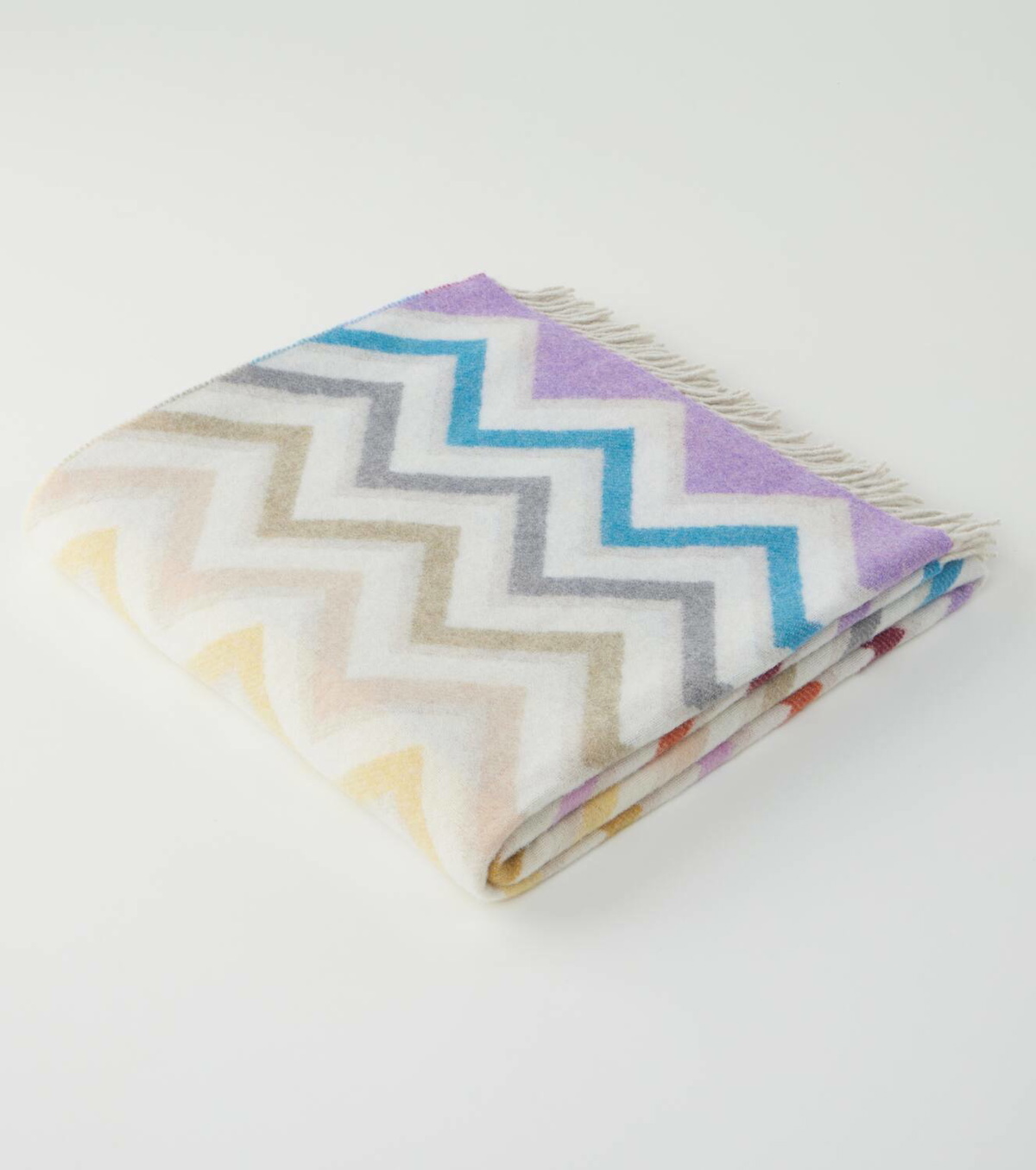 Missoni Watamu Zig Zag wool-blend throw
