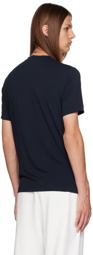 Giorgio Armani Navy Printed T-Shirt