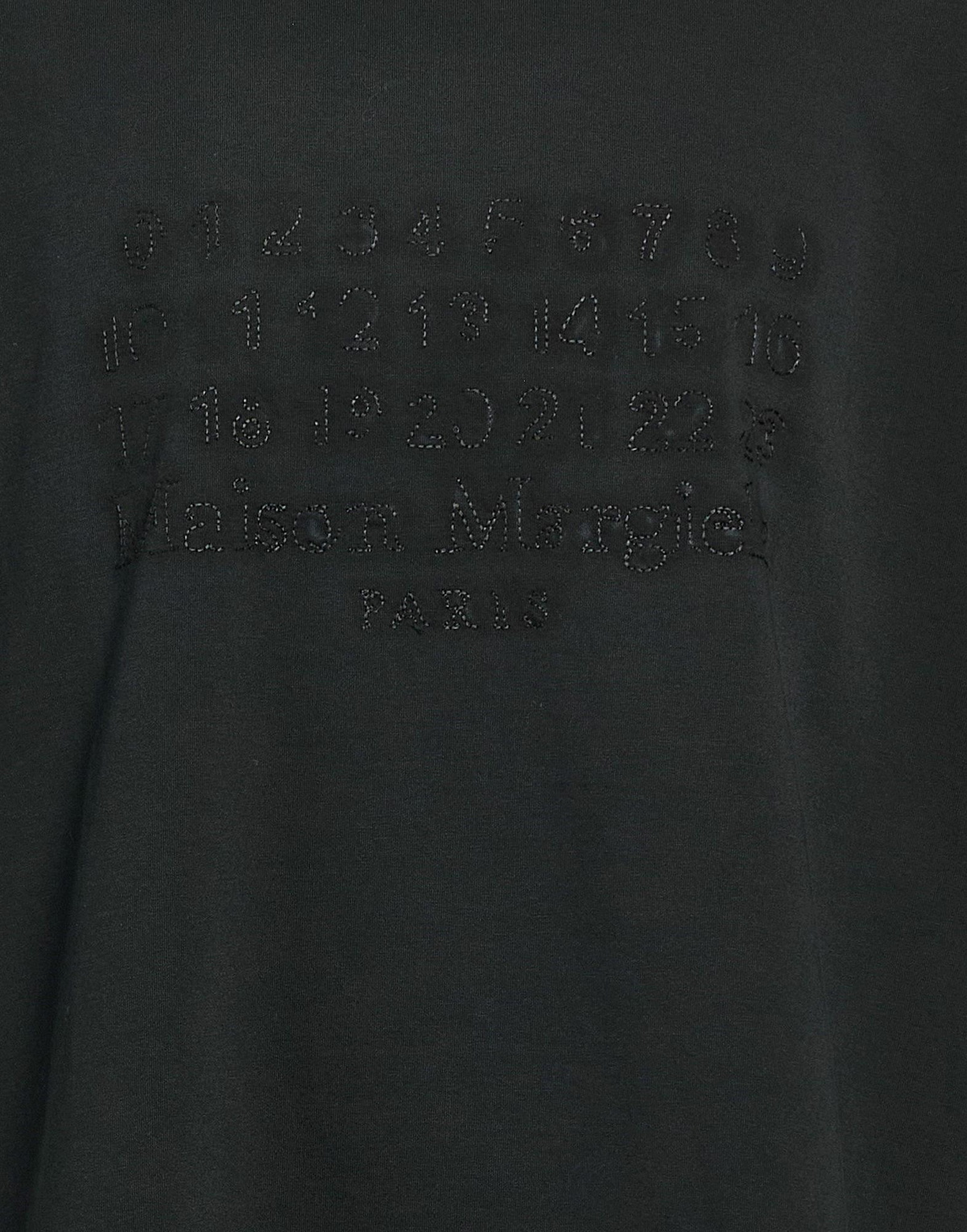 Maison Margiela Mens T-shirt in Black